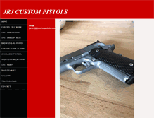 Tablet Screenshot of jrjcustompistols.com